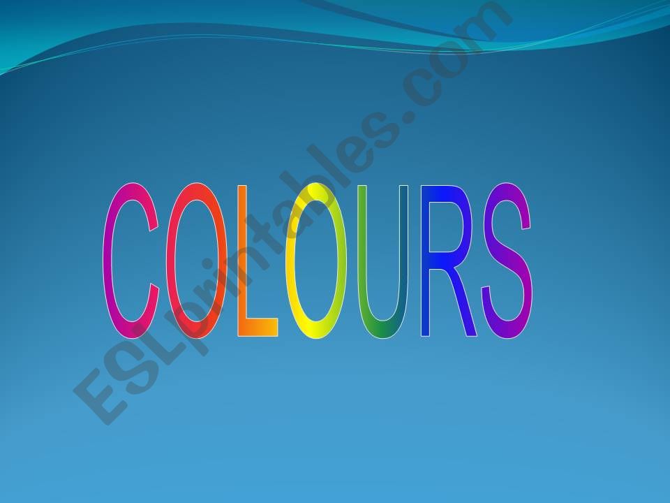 colours powerpoint
