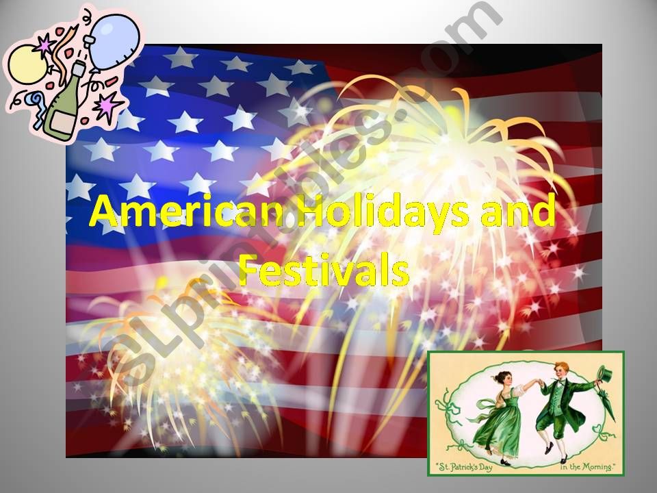 american holidays powerpoint