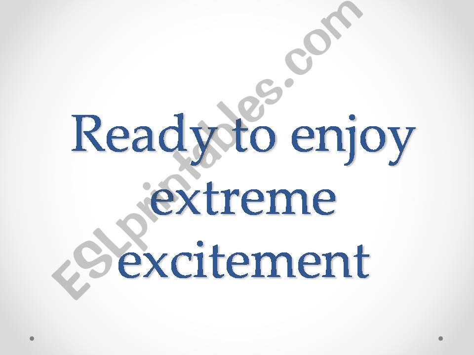 extreme sports ppt powerpoint