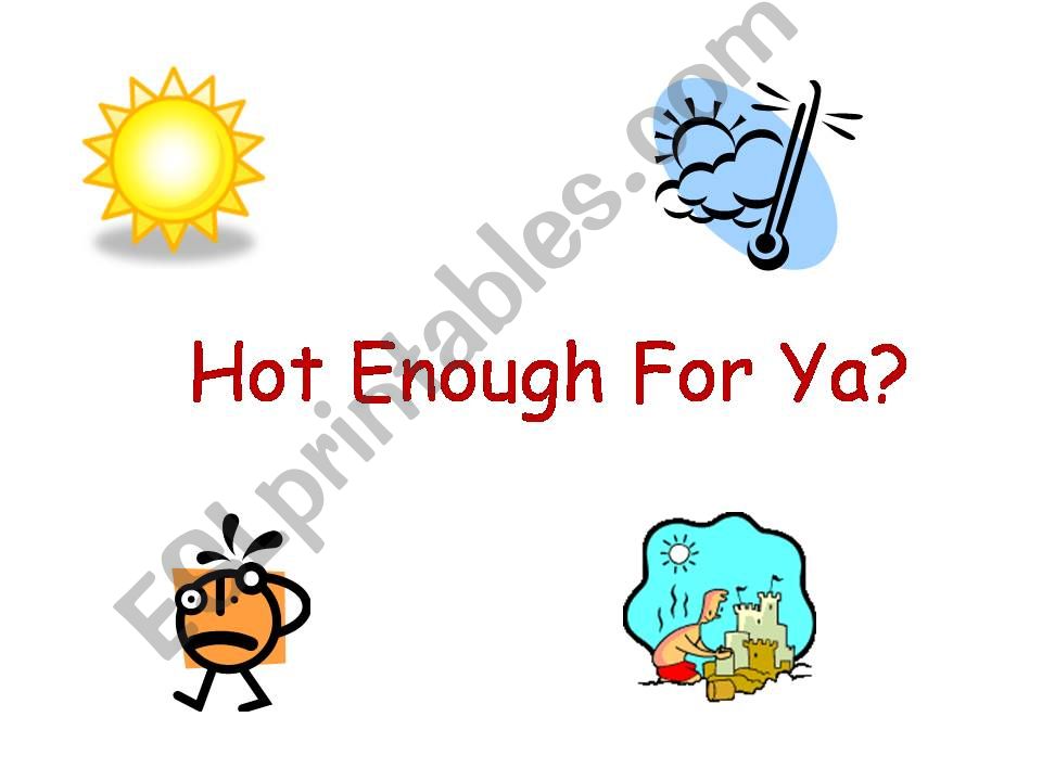 Hot Enough For Ya? powerpoint