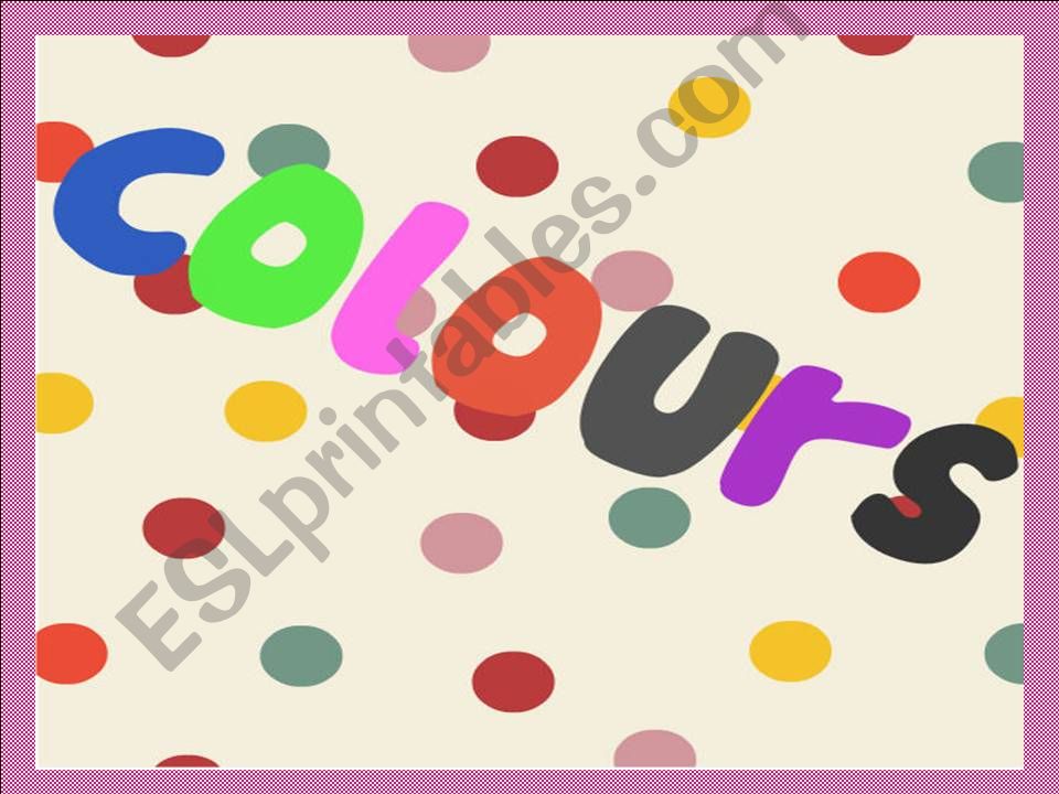 colours-care bears powerpoint