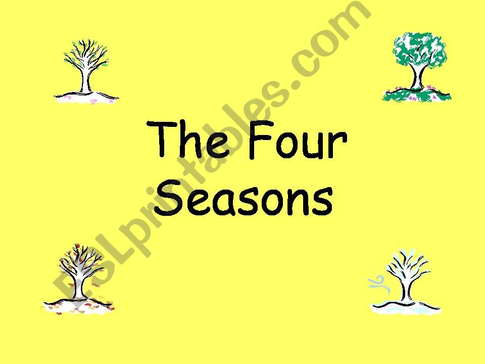 4 seasons powerpoint