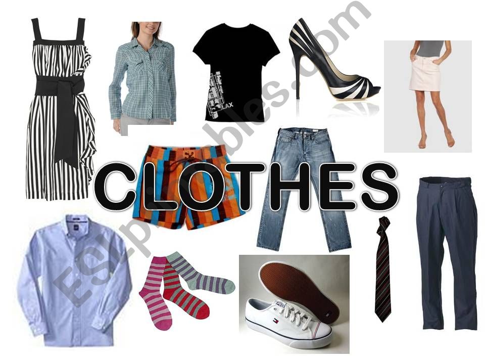 Clothes powerpoint