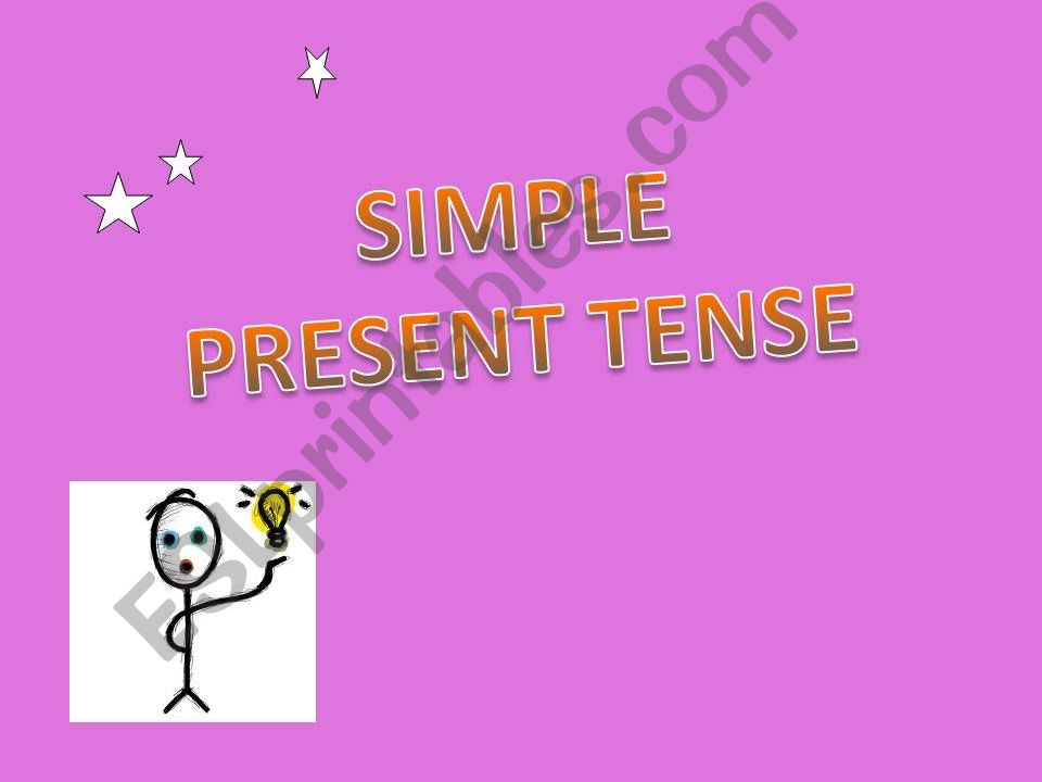 The present simple powerpoint