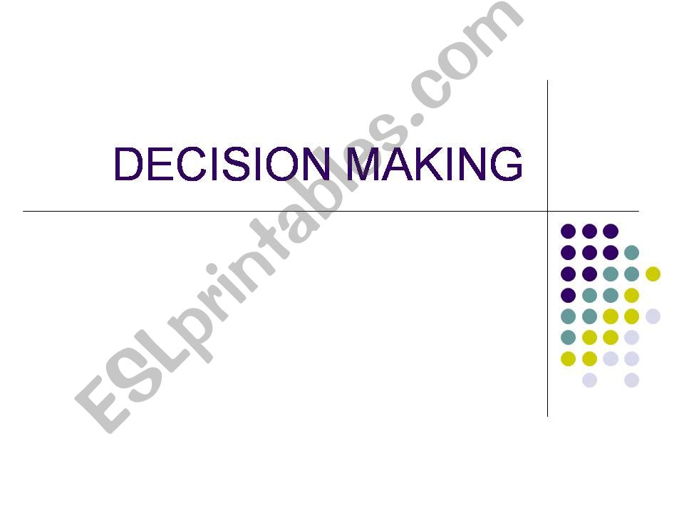 decision making powerpoint