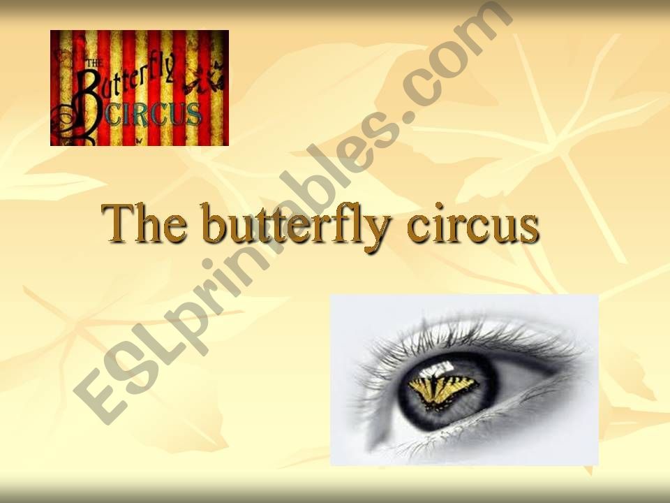 Analissis The Butterfly Circus movie 