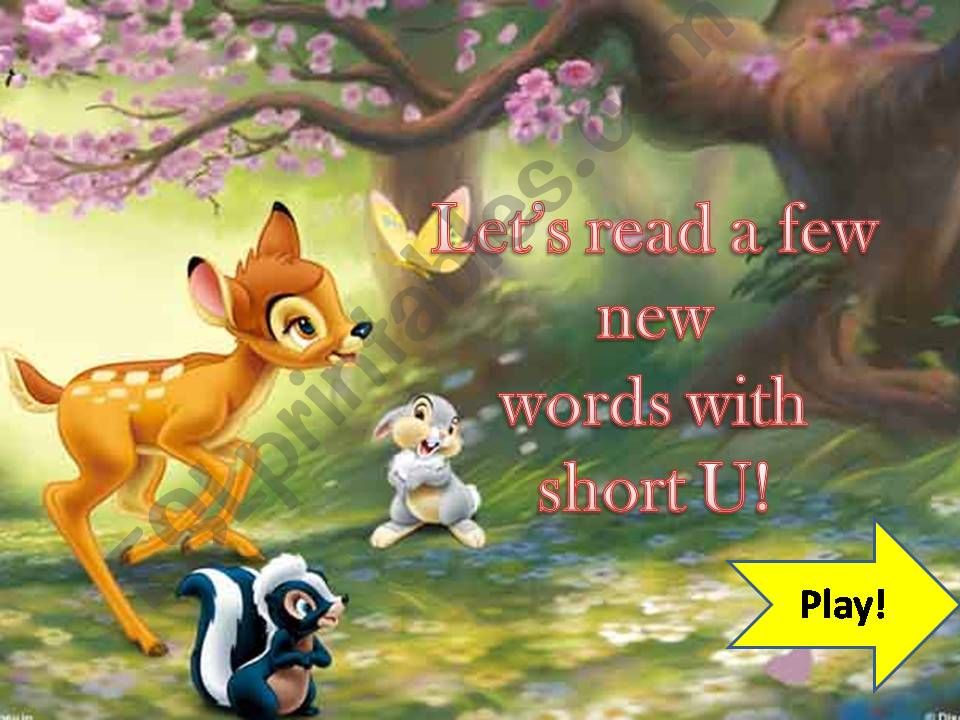 Bambi game short u PART 1 powerpoint