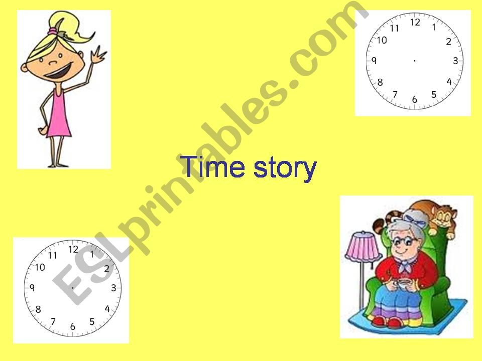 time story, helping students to learn time
