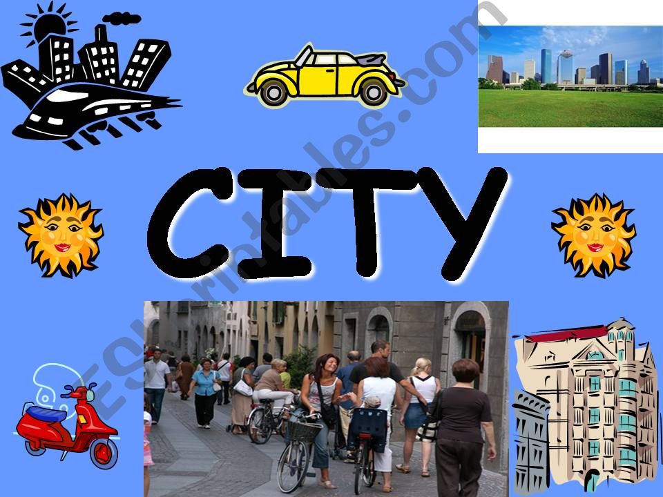 places in a city powerpoint
