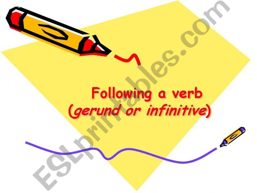 gerund infinitive powerpoint