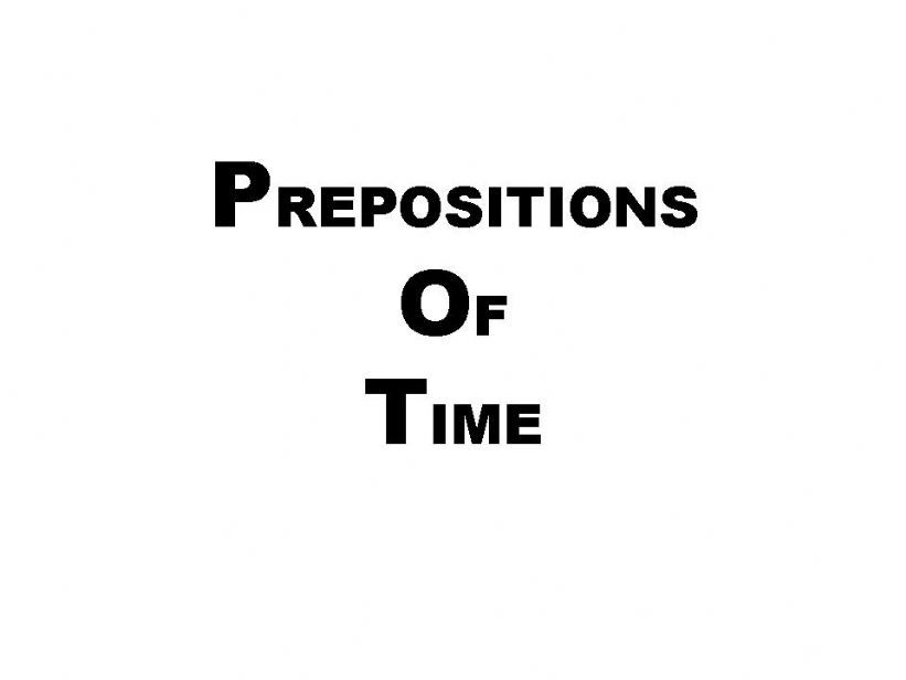 prepositions powerpoint