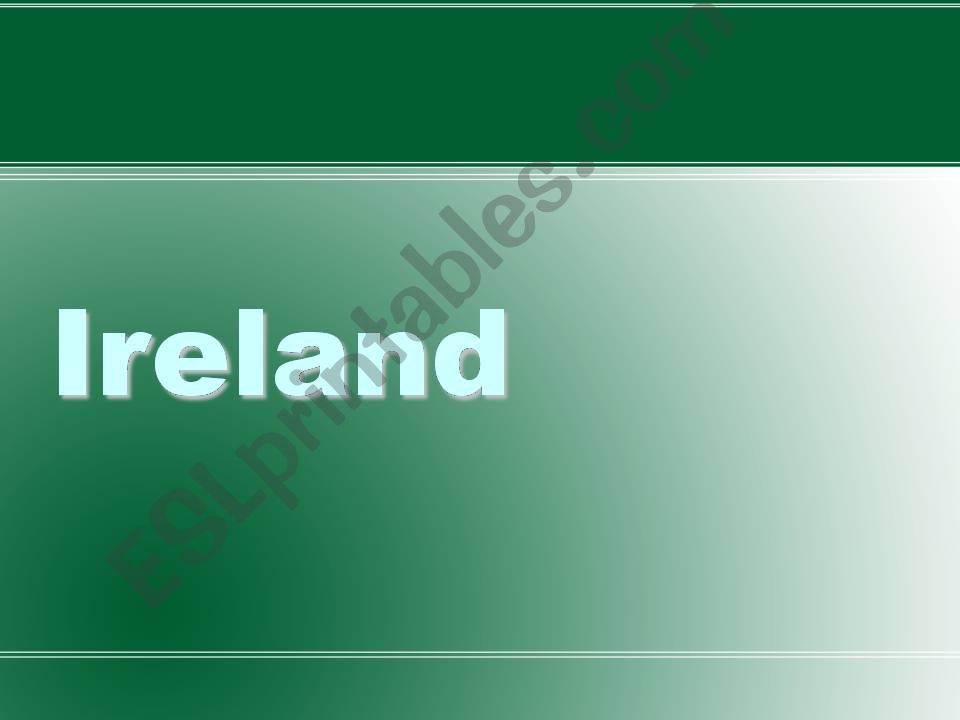 Ireland powerpoint