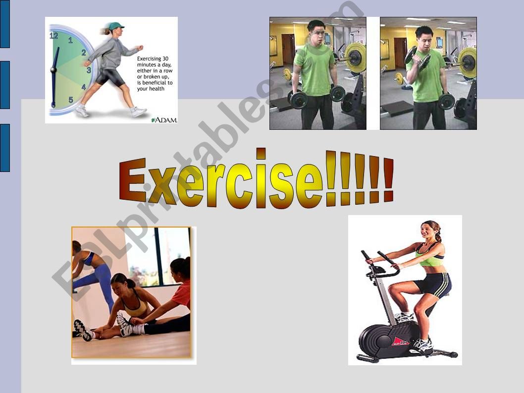 Exercise powerpoint