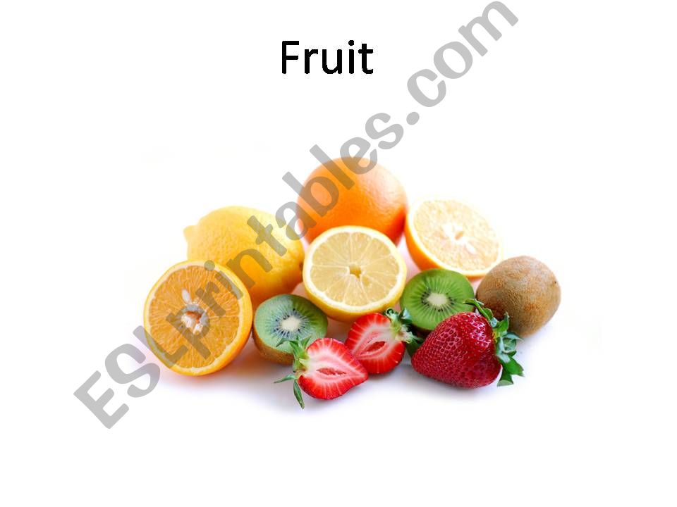 Fruit Powerpoint powerpoint
