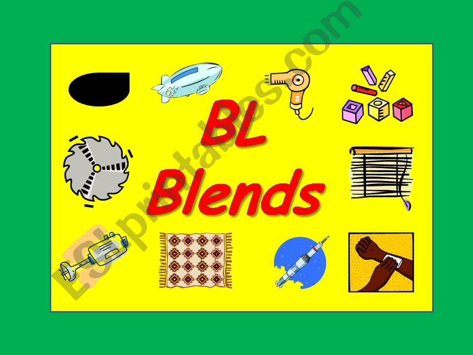 BL Word Blends powerpoint