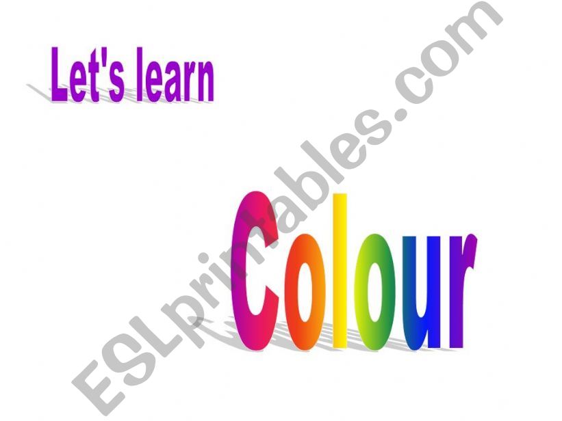 colour powerpoint