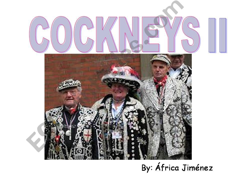 Cockneys II powerpoint