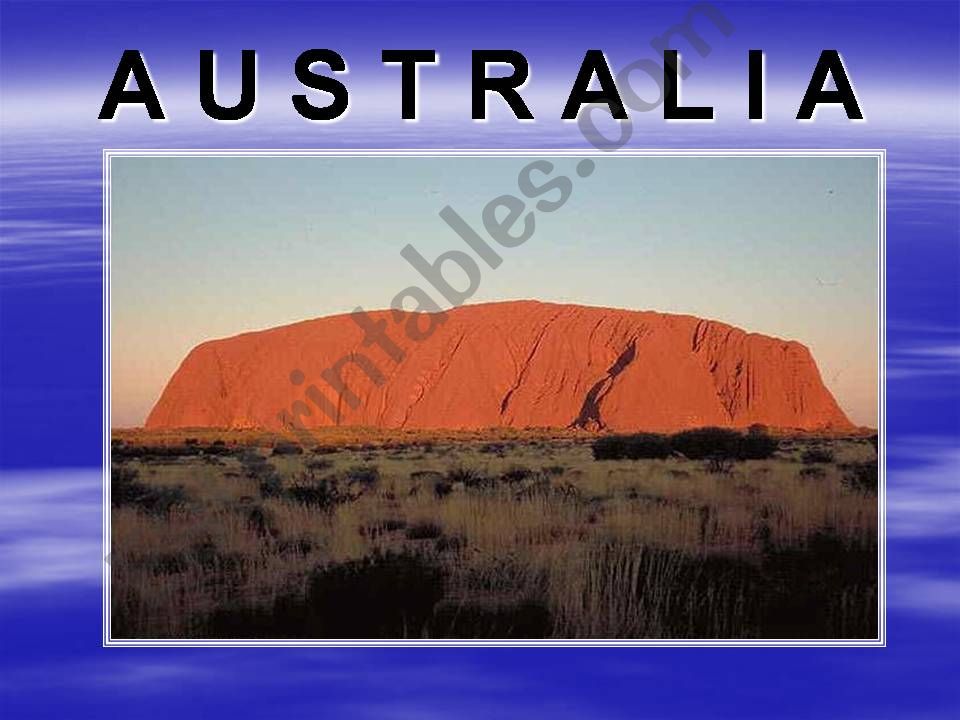 Australia powerpoint