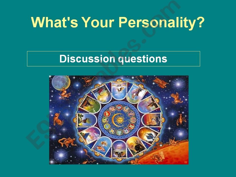 Whats Your Personality? powerpoint