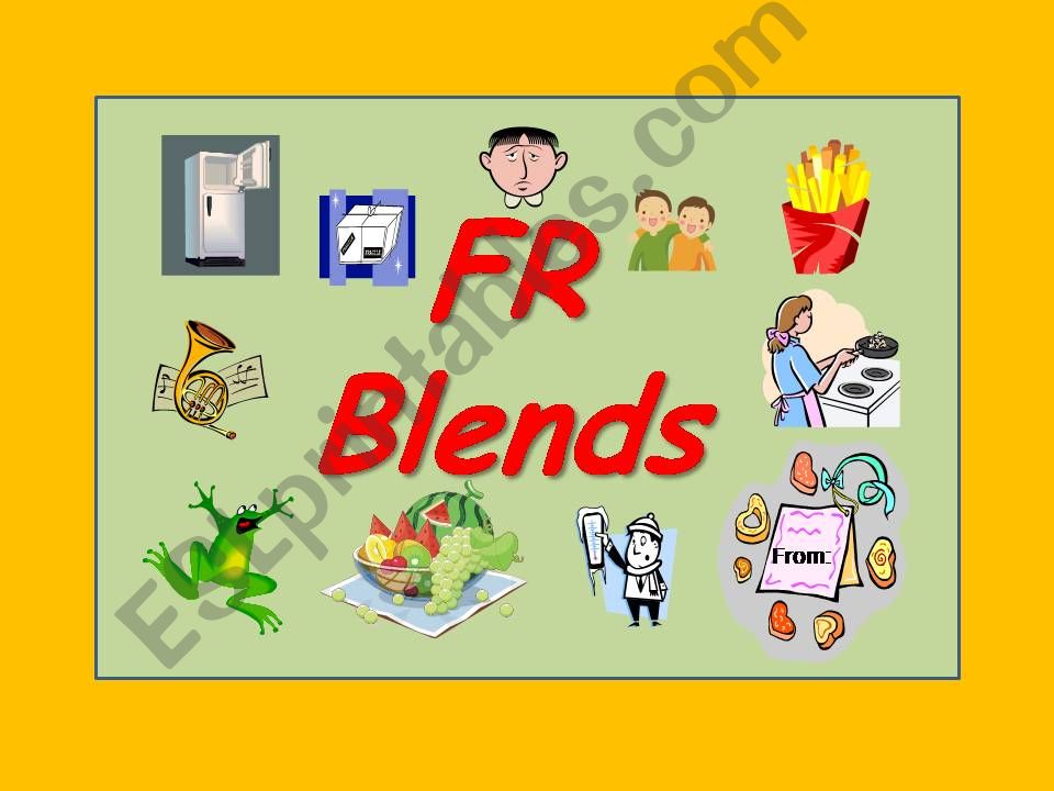 FR Word Blends powerpoint