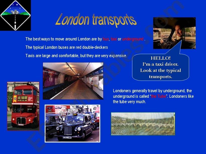 London transports_1 powerpoint