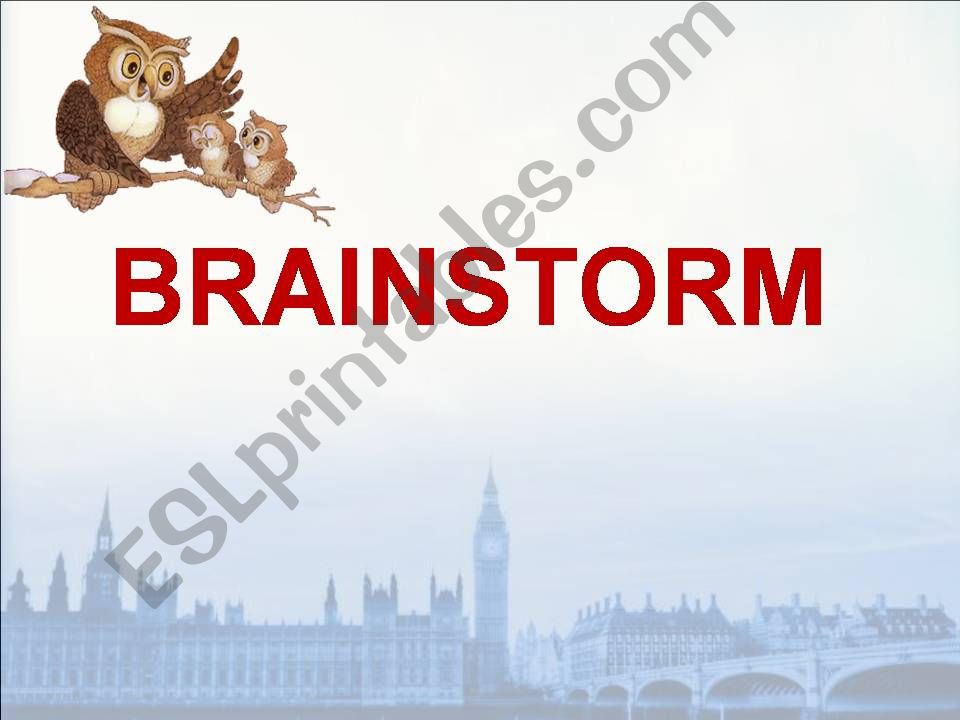 Brainstorm powerpoint