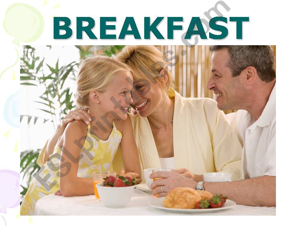 Breakfast powerpoint