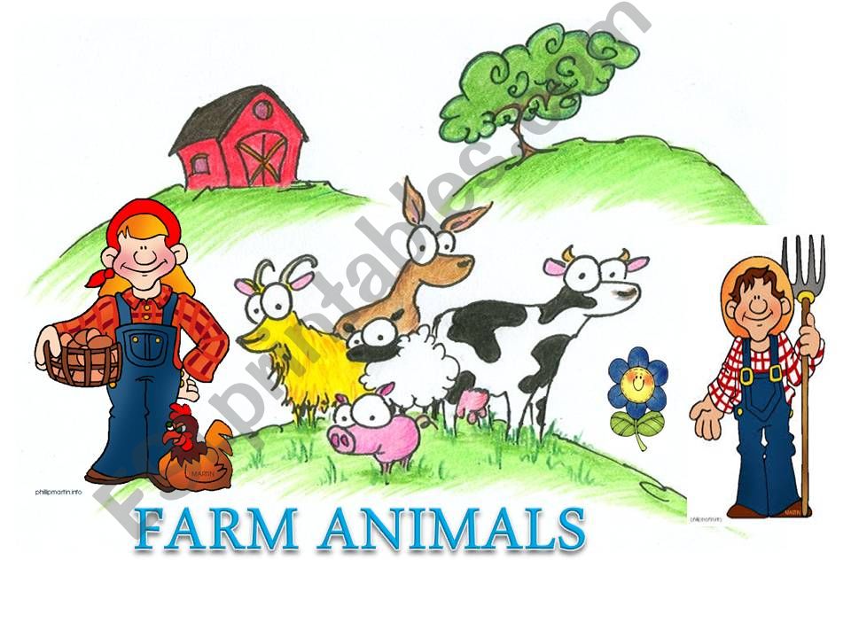 ESL English PowerPoints FARM ANIMALS