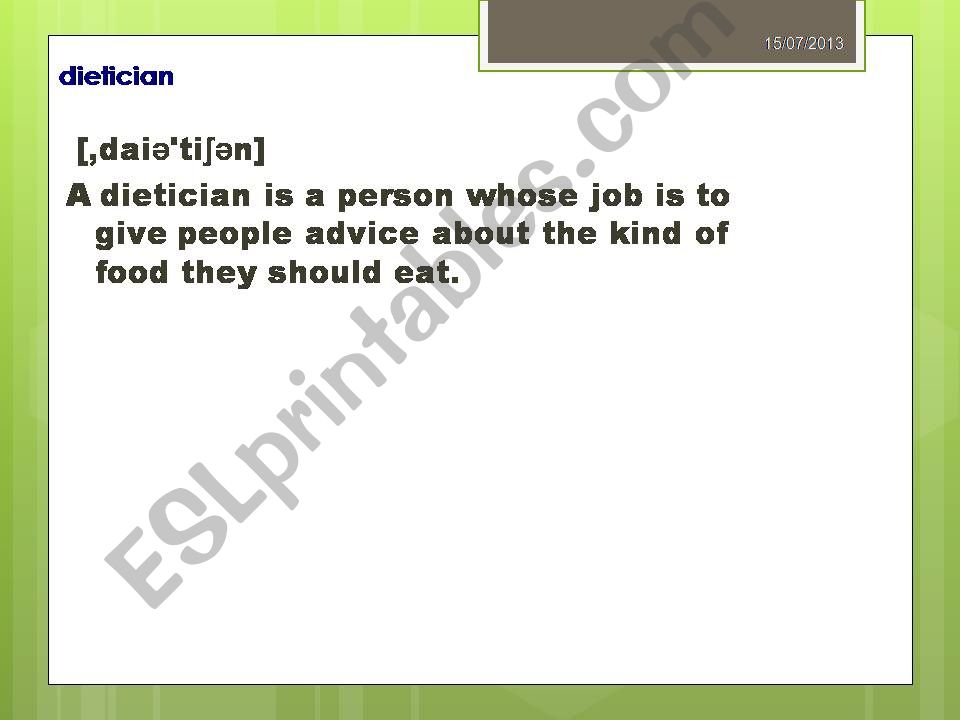 Specialists powerpoint