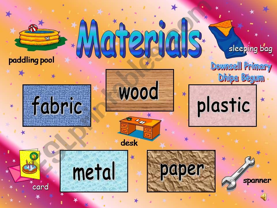 Materials Powerpoint powerpoint