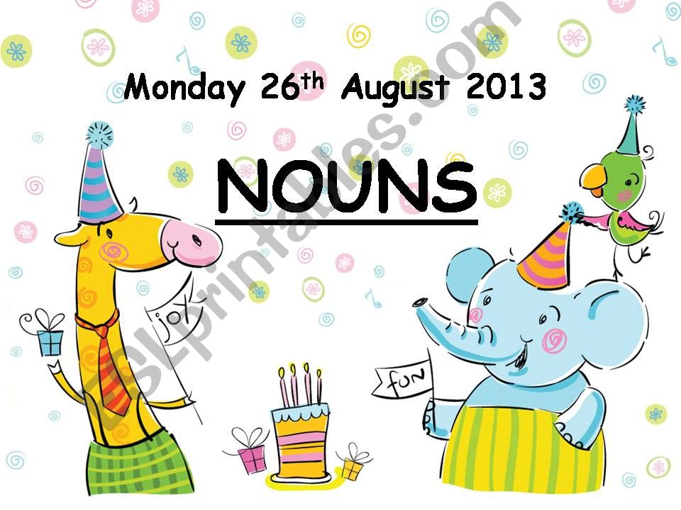 Nouns powerpoint