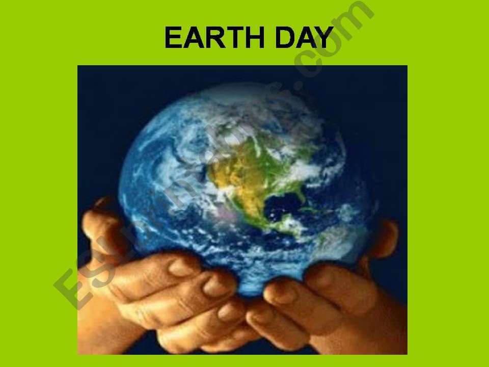 Earth Day Haiku Poem Activity powerpoint