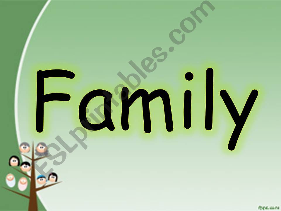 Family PPT Presentation powerpoint