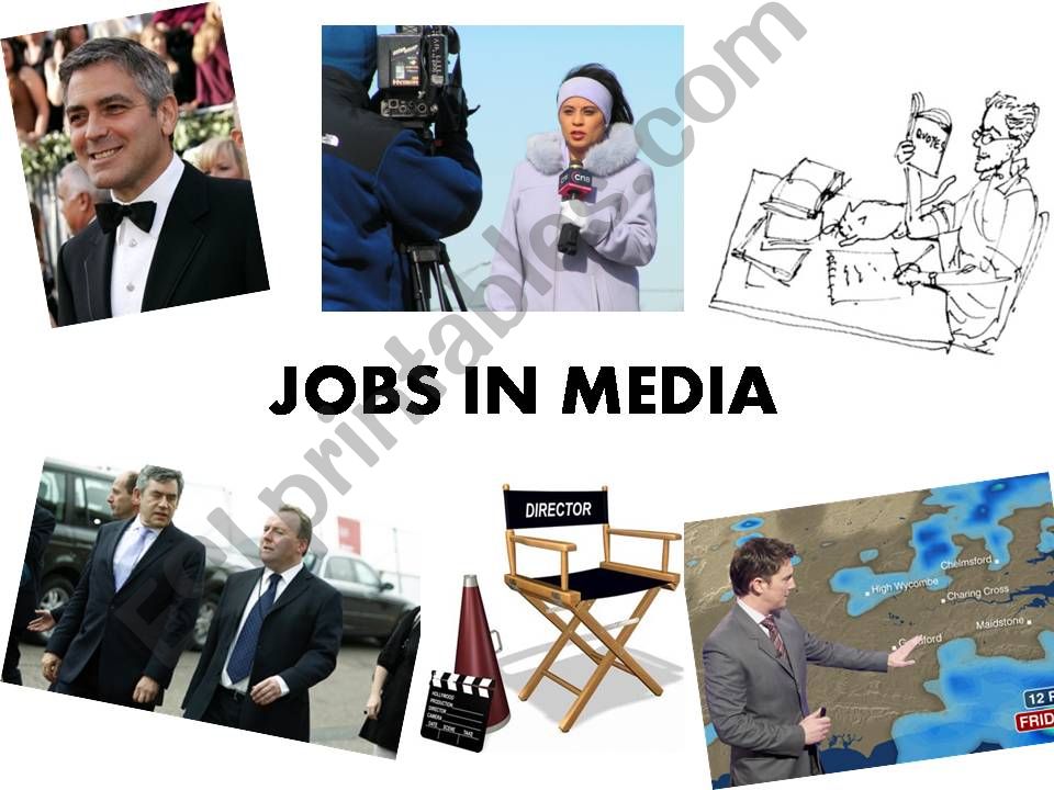 Jobs in media powerpoint