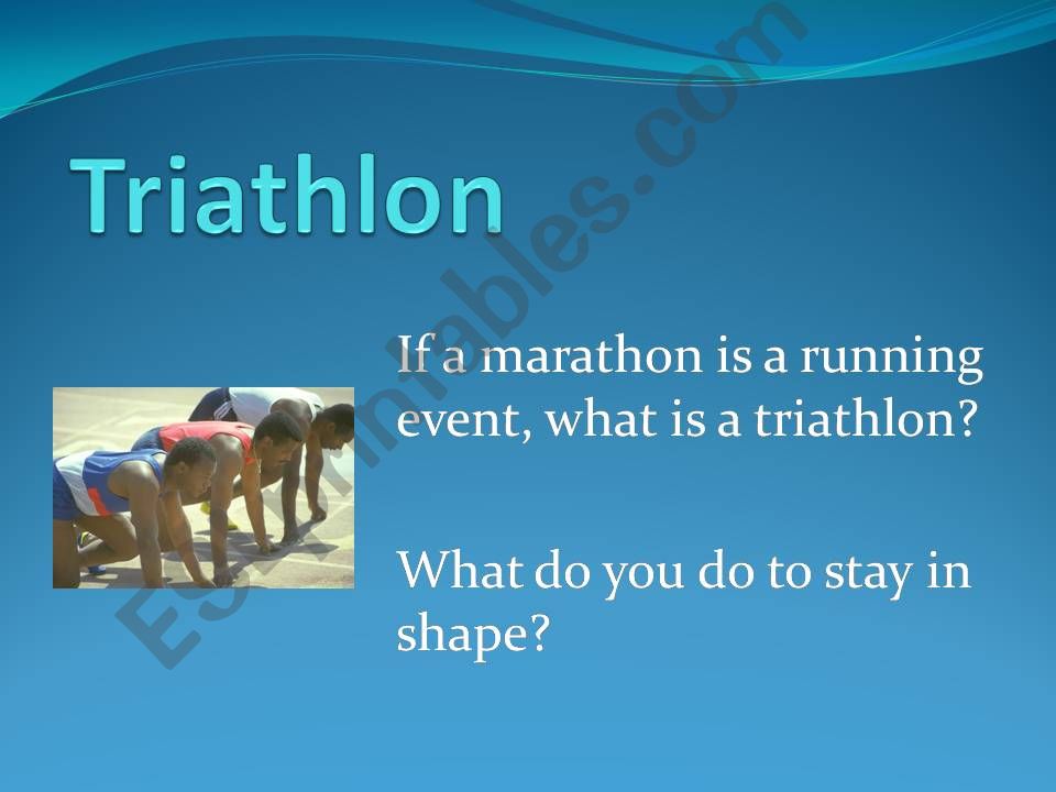 Triathlon  powerpoint