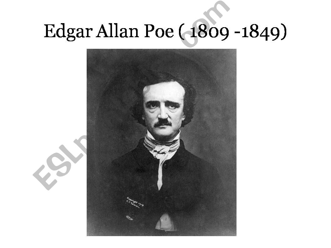 Edgar Allan Poe powerpoint