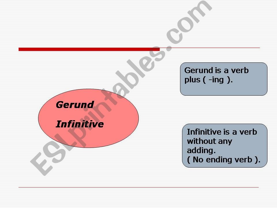 gerund or infinitive powerpoint