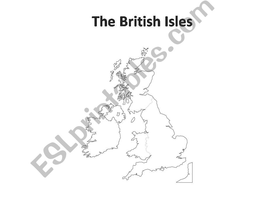 british isles and flags powerpoint