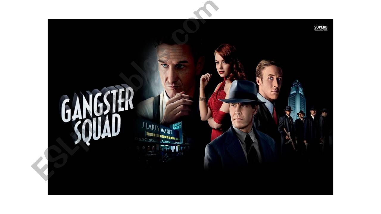 Gangster Squad powerpoint