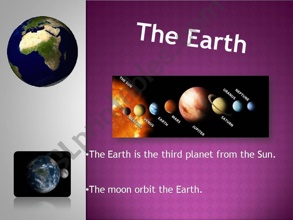 The Earth powerpoint