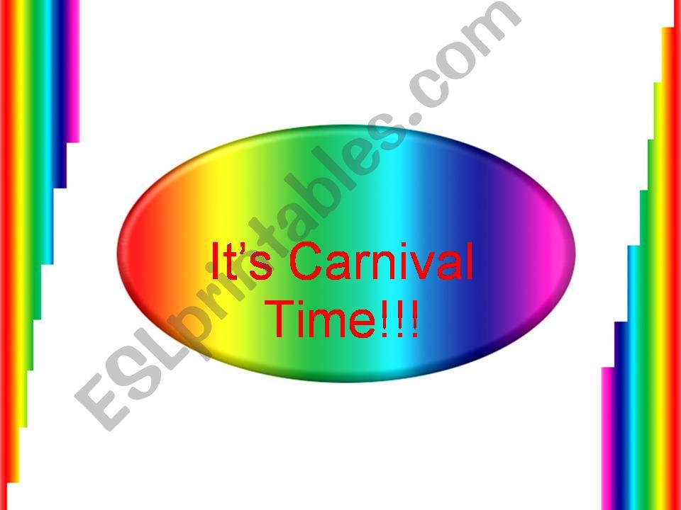Its Carnival Time powerpoint