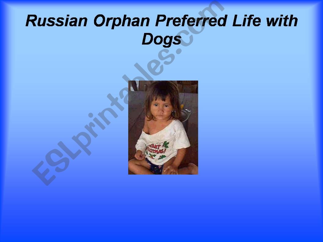 Russian Orphan powerpoint