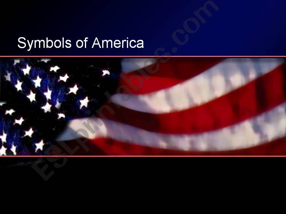 The Symbols of Americs powerpoint