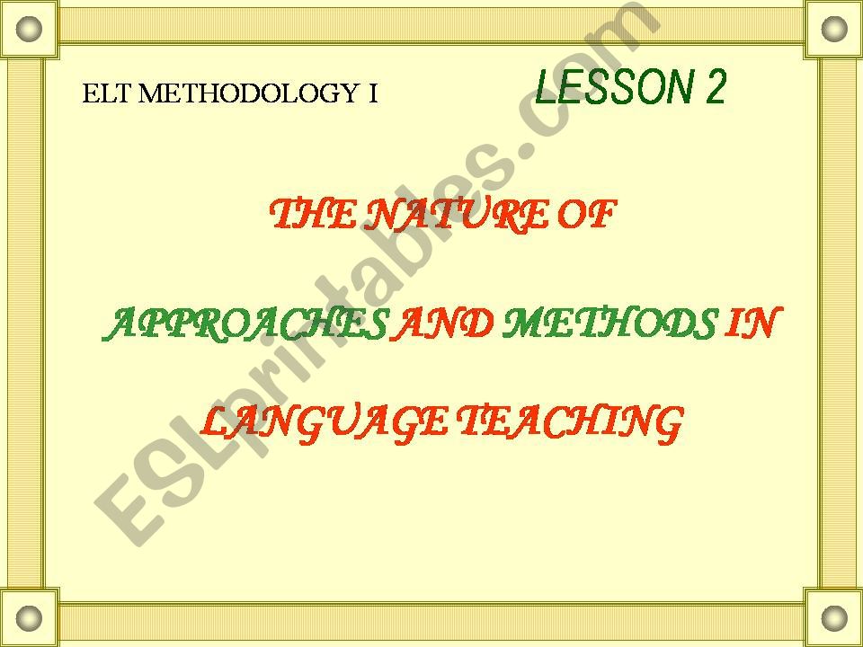 approach method powerpoint