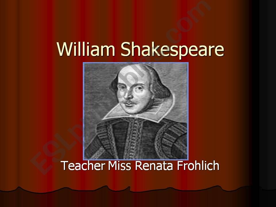 willian shakespear powerpoint