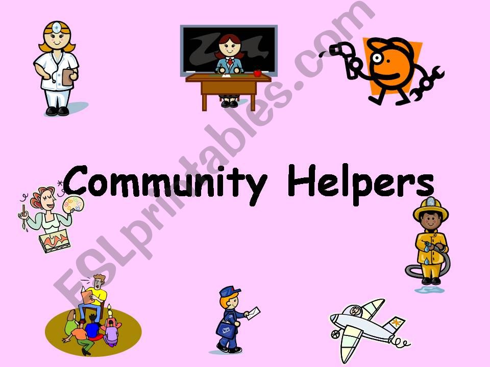 Community Helpers powerpoint