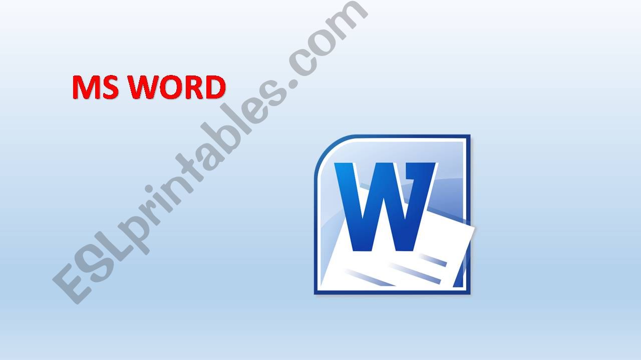 MS Word - 2 powerpoint