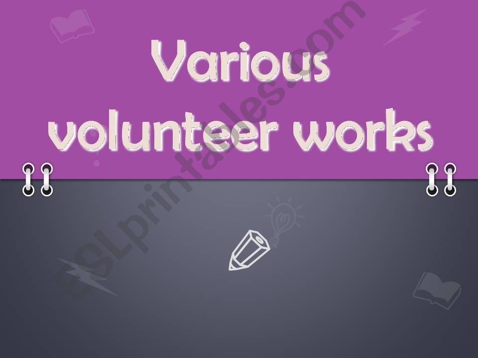 volunteer powerpoint
