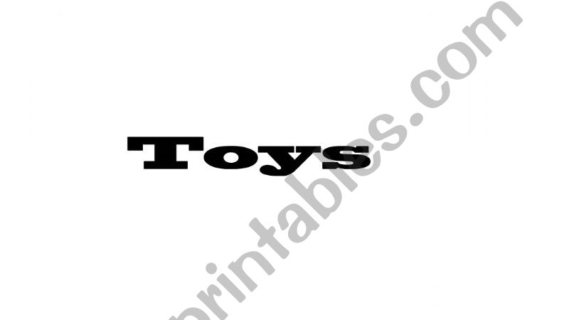 Toys powerpoint