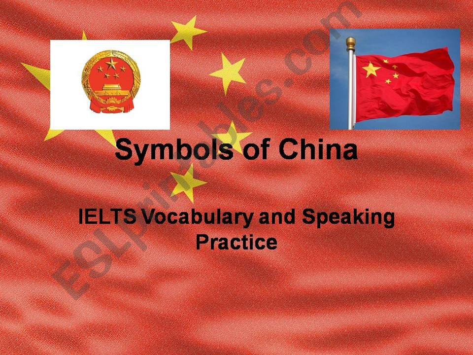 Symbols of China powerpoint